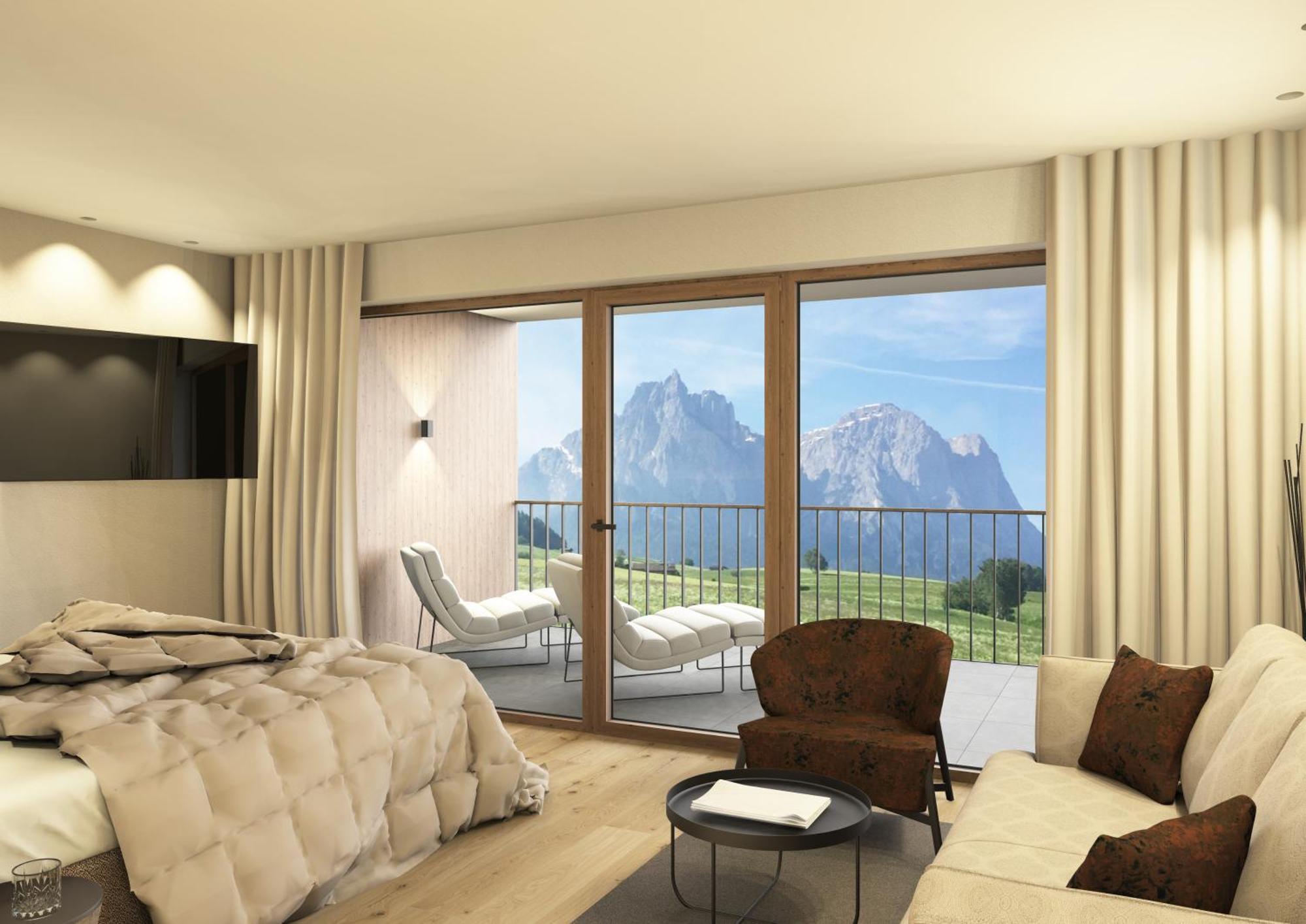 Parc Hotel Tyrol Castelrotto Luaran gambar